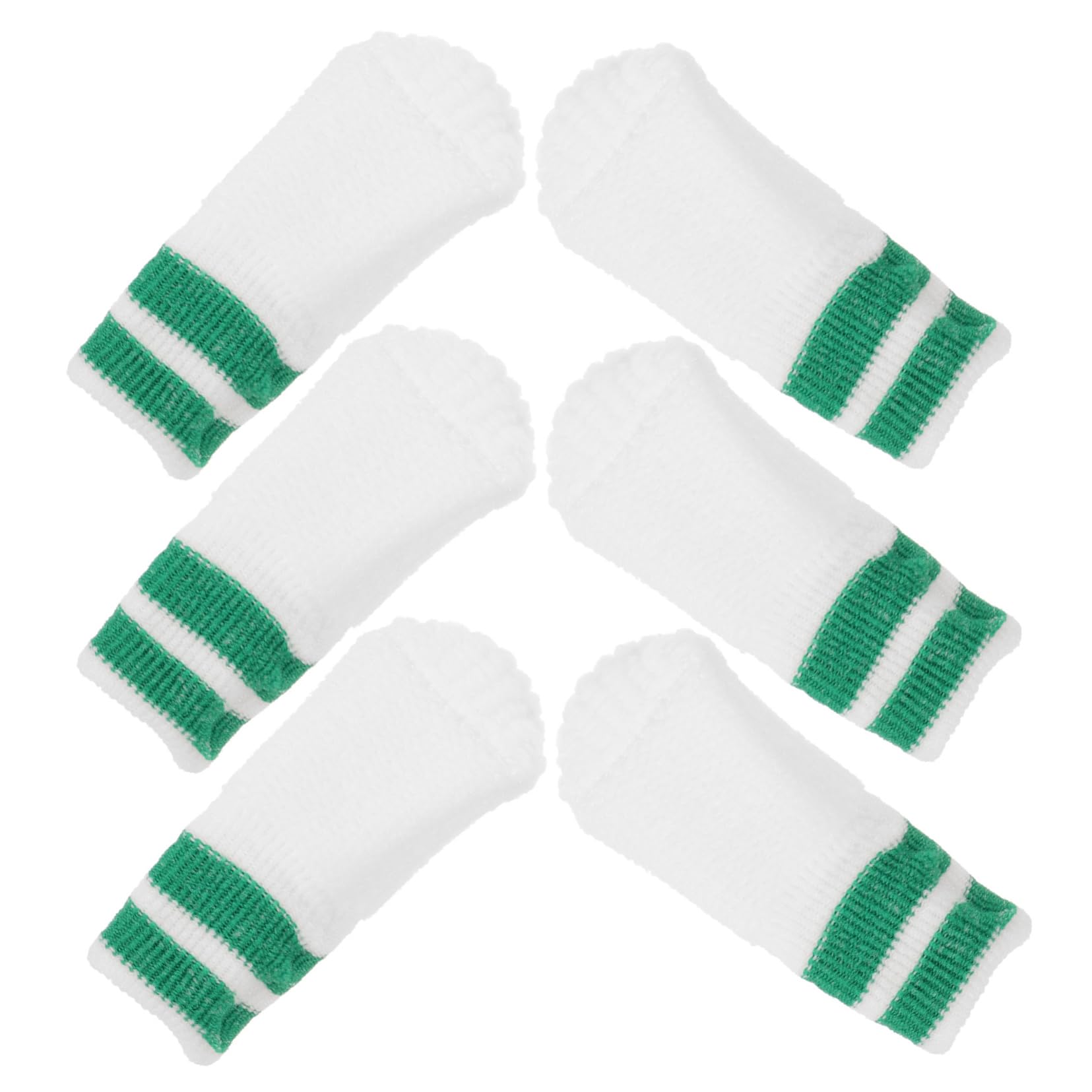 CIYODO Pet Care Kit 6pcs Dog Finger Toothbrush Pet Brush for Cats Dogs Nylon Bristles