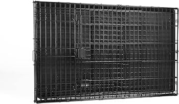 Amazonベーシック 犬ペットケージ トレー付 シングルドア 大型犬 ブラック Amazon.co.jp: Amazonベーシック 犬 ペットケージ 折りたたみ