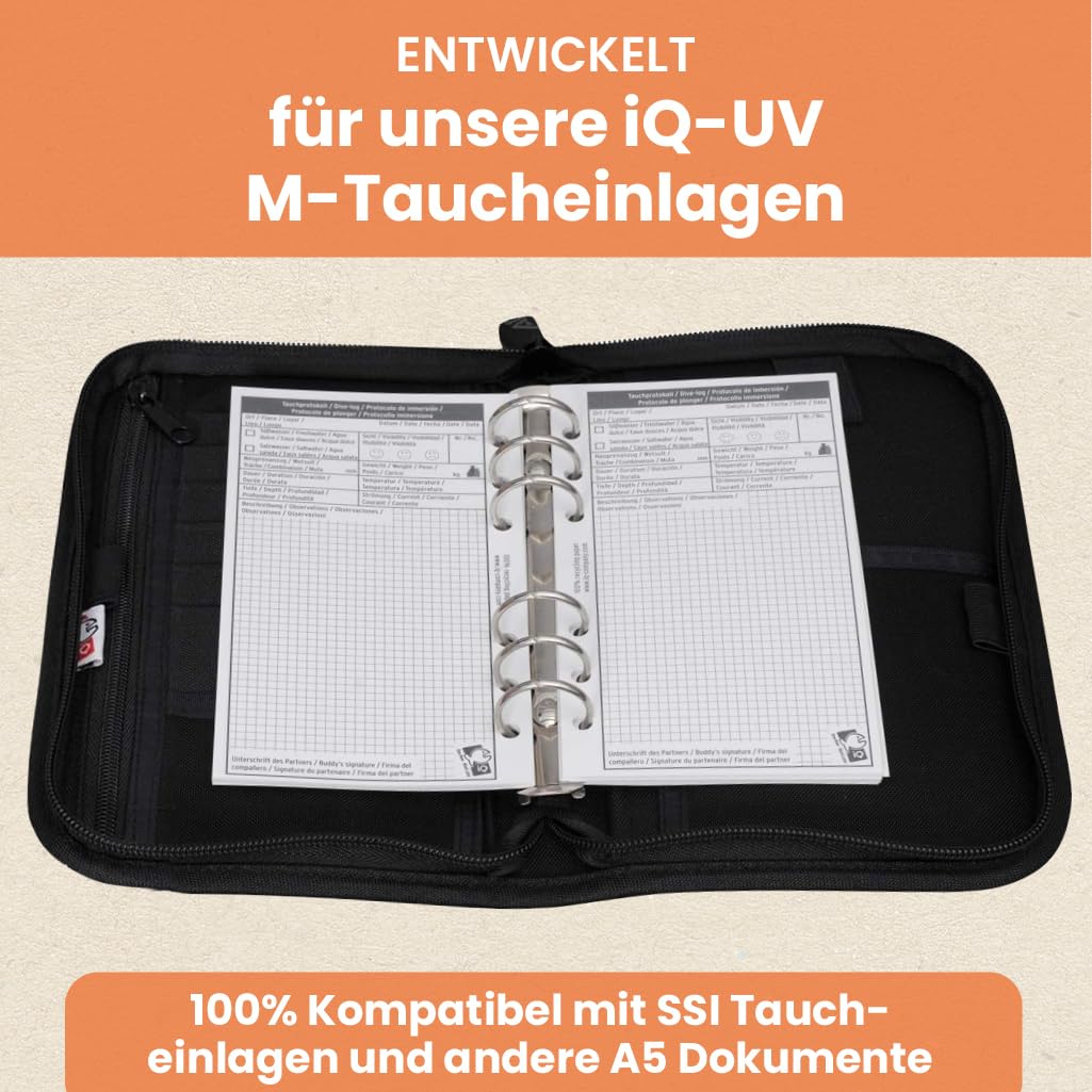 IQ Company iQ Logbook M, Raccoglitore per diario di immersioni subacque