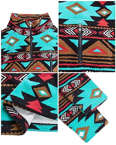 Beotyshow Mens Tactical Fleece Jacket Polar Soft Warm Quarter Zip Pullover3