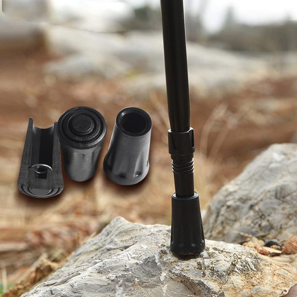 Gommini Di Ricambio Per Bastoncini Da Trekking - Punte In Gomma Antiscivolo, Adatte A Walking E Escursionismo - Foto 11