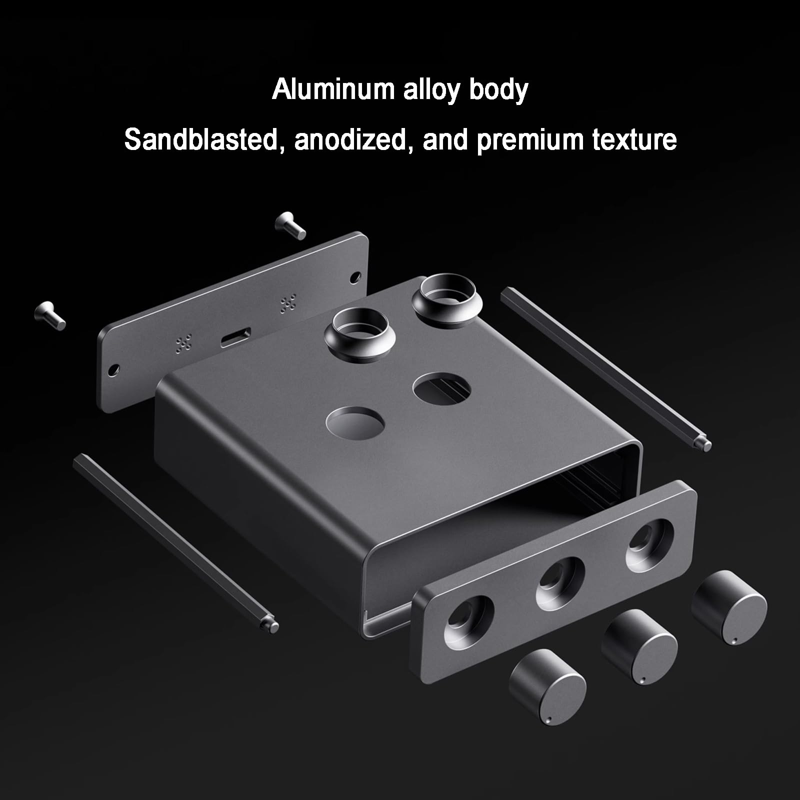 Lampada a Spettro RGB per La Cattura del Suono, Luci a LED per La Sincronizzazione Musicale, con 2 Tubi Luminosi, 4 modalità di Visualizzazione, Controllo del Microfono