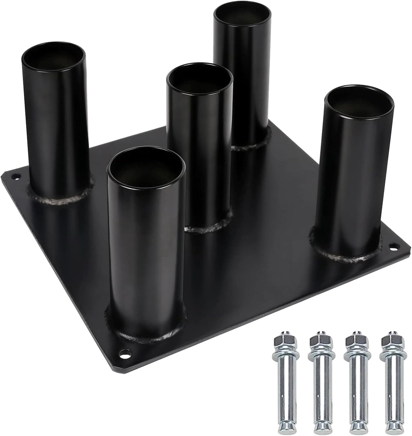 IRS Barbell Rack Stand Barbell Holder Stand Heavy Duty Olympic Barbell Storage Stand Freestanding Vertical Floor Rack Holder for All 2 Inches Bars for 5 Bars (B0D6YHYTJR) Amazon Price History, Amazon Price Tracker