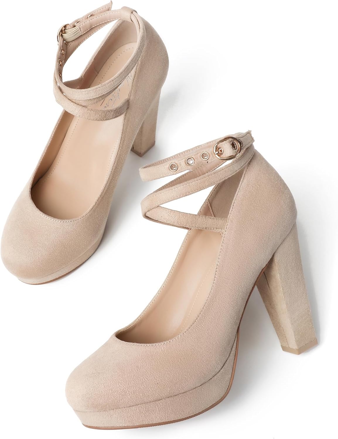 Mostrin Fashion Vintage Womens Small Bowtie Platform Pumps Ladies Sexy High Heeled Shoes - Image 4