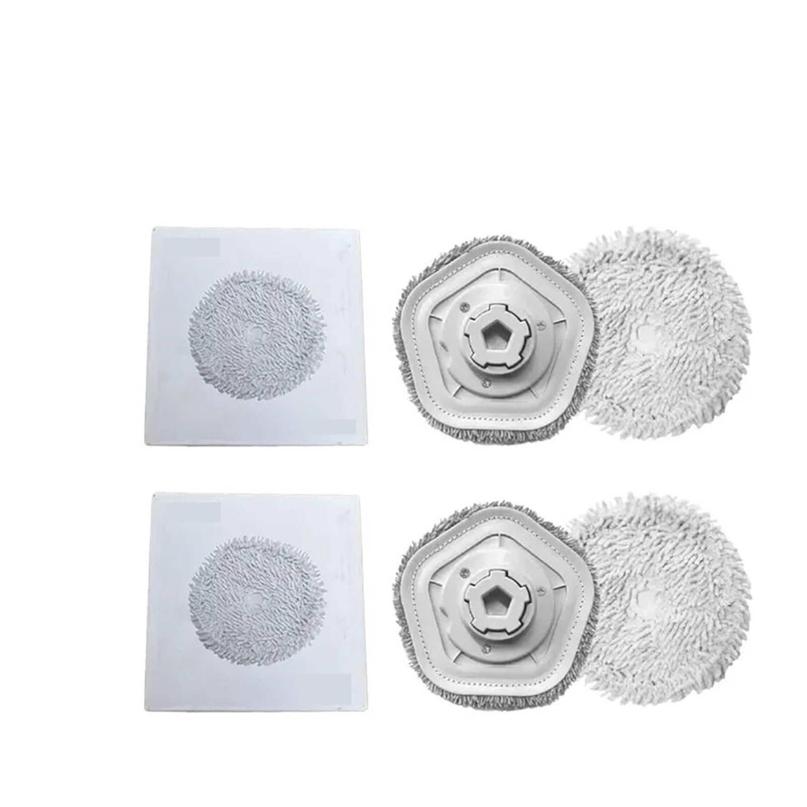 X psblty Mop Rag Parts,Compatible For Dreame，Bot W10 / W10 PRO Robot Vacuum Cleaner Accessory(2set)
