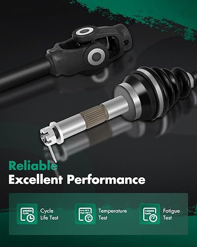 Vista 910 de SCITOO 1333081 1333947 Eje CV trasero izquierdo derecho para 2016-2020 para Polaris General 1000 2017-2020 para Polaris General 4 1000 2015-2018