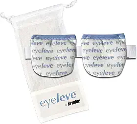 Compressa de lentes de contato Eyeleve | Melhora o tempo de uso confortável da lente | A compressa térmica úmida alivia a secura e a irritação