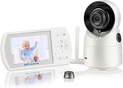 Costway Moniteur Pour Bebe Sans Fil Camera Babyphone Camera Avec Ecran Acl Numerique 3 5 Pour Surveillance Vox Vision Nocturne Infrarouge Audio Bidirectionnel Portee De 300 M Objectif Grand Angle Amazon Fr Bebe Et Puericulture