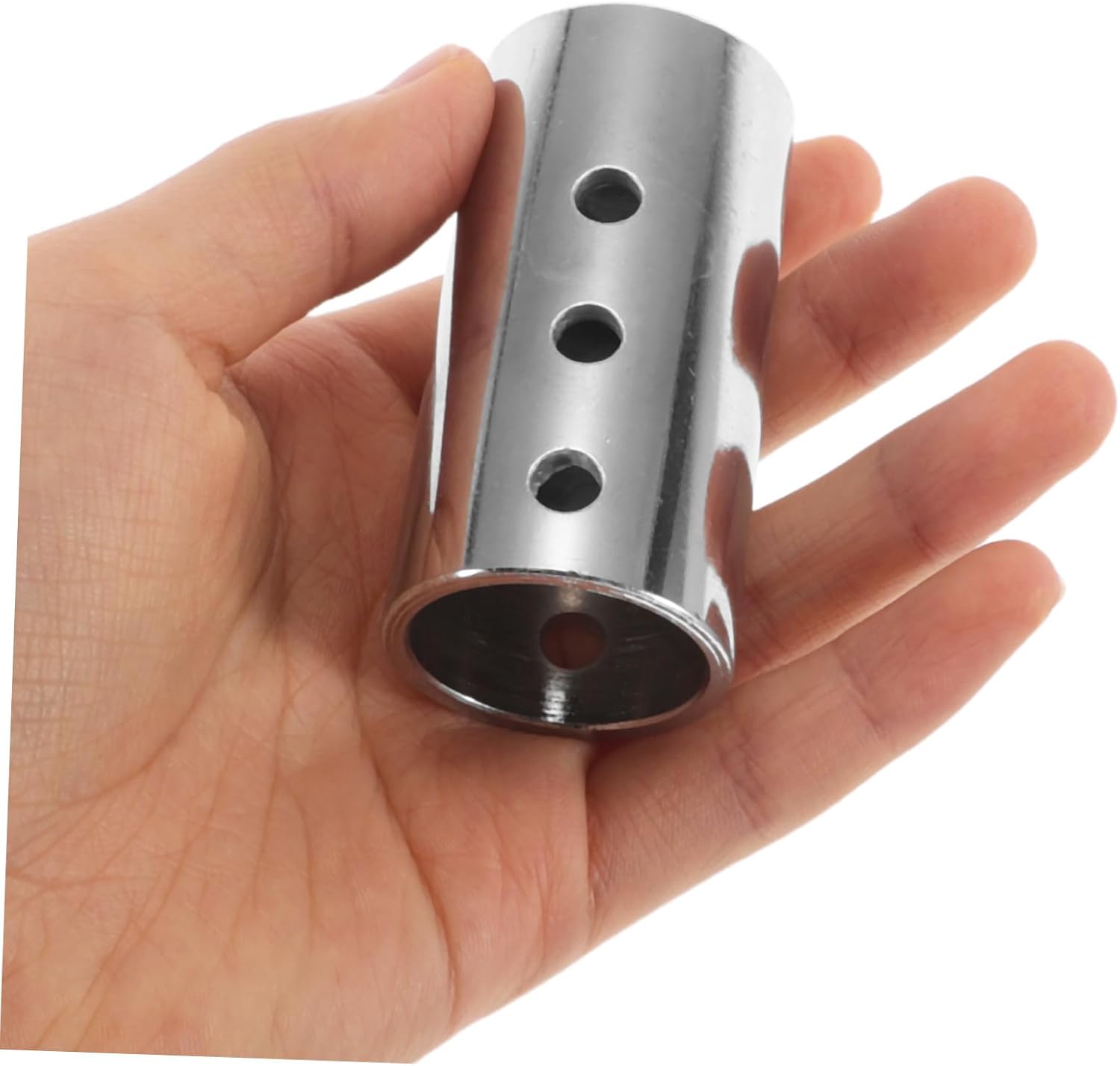 Electric Trailer Jack Drill Adapter with 1/2 Inch Socket Bit, Stainless Steel Camper Jack Attachment for Upper Crank Handle, Compatible with Cordless Drill for Rv Stabilizer