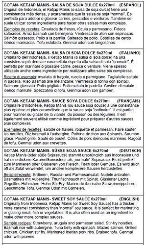 Gotan- Ketjap Manis- Salsa de soja dulce (6 unidades de 270ml)
