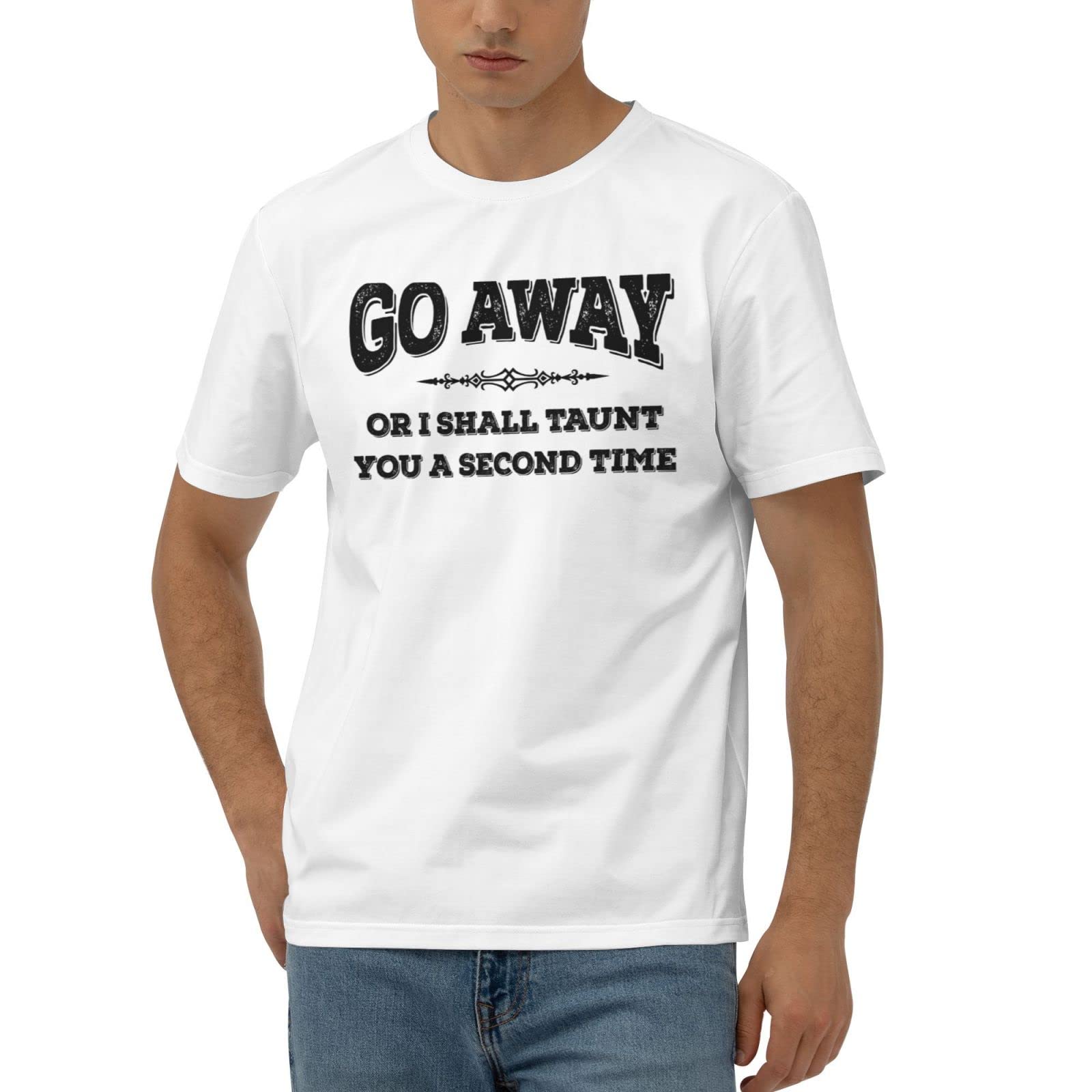 T-shirt humoristique Go Away pour femme idéal pour vos sorties décontractées en couleur taille XL