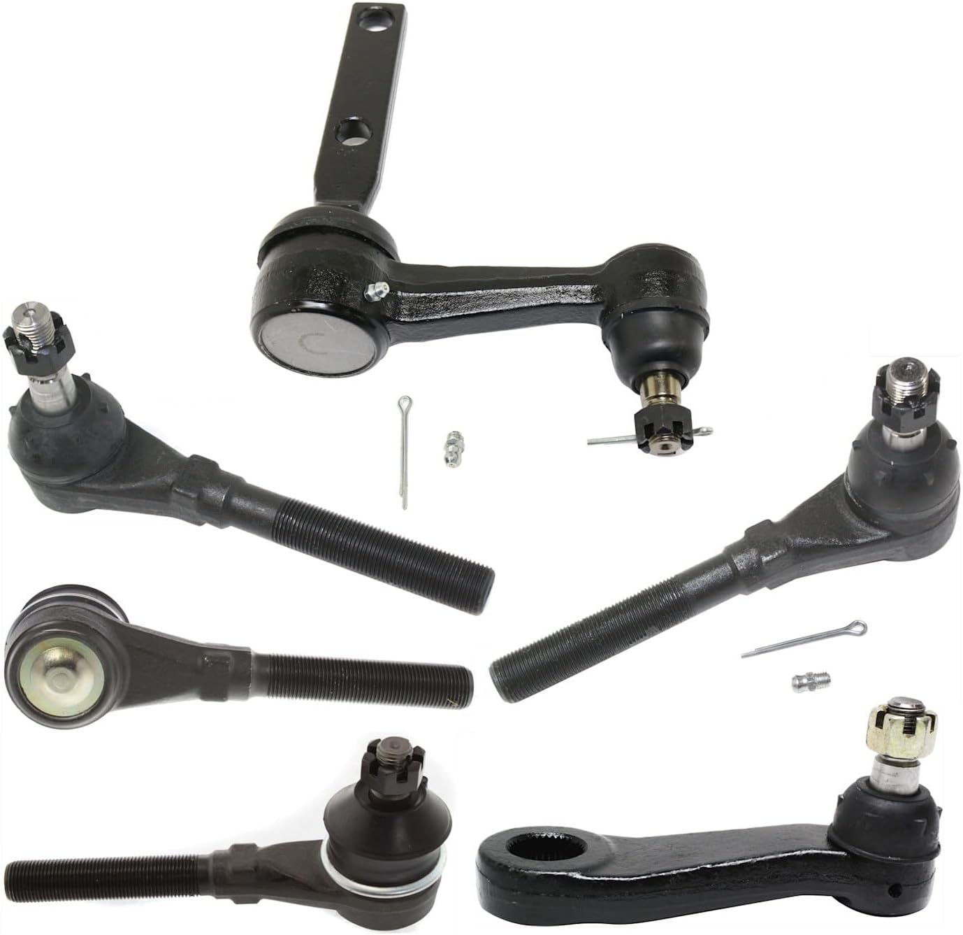 Replacement Idler Arm Kit fits Ford F-150, F-250, F-150 Heritage (1997-2004) 4.6L V8 3-1/2 in Between Mount Holes