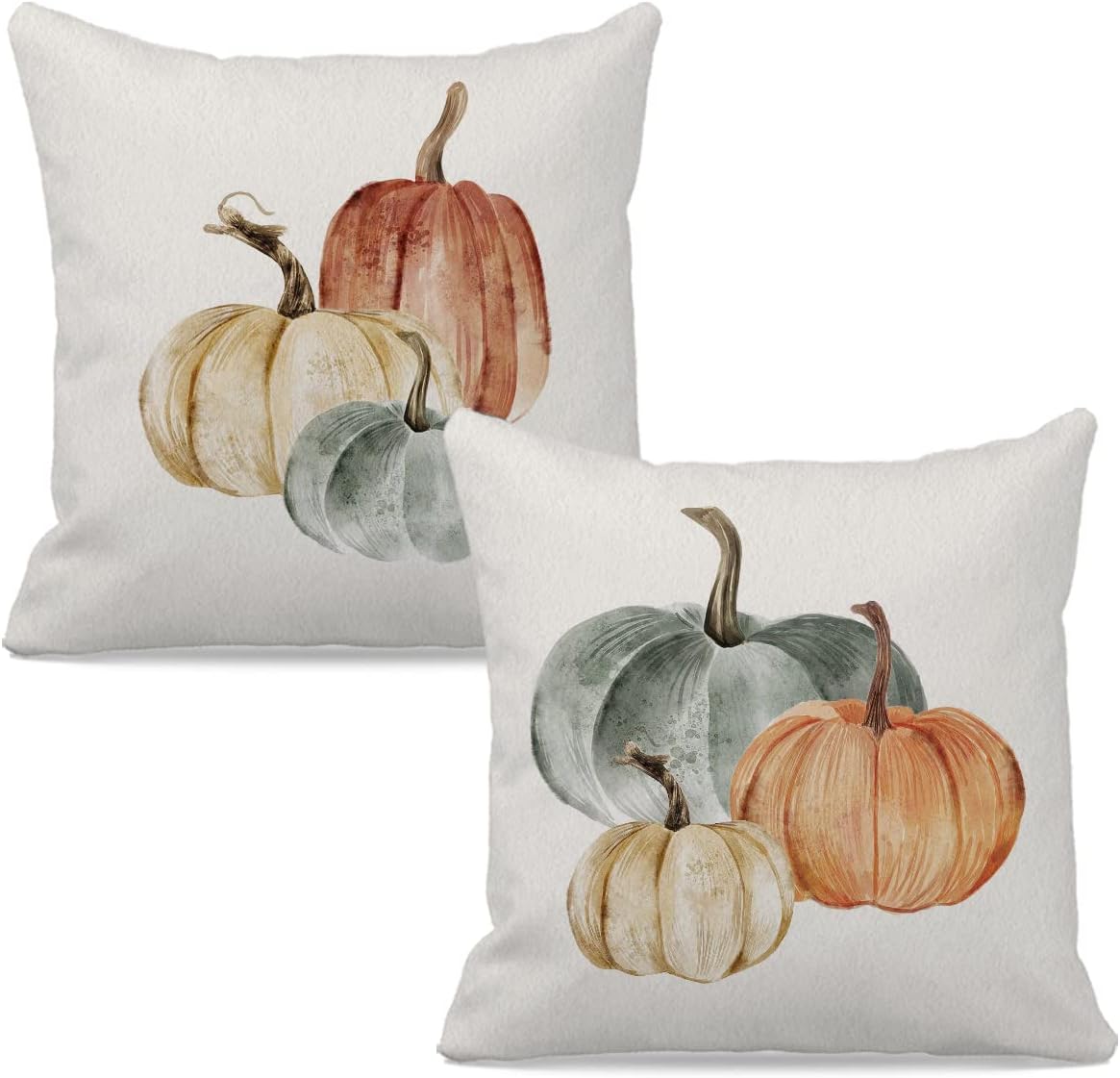 grapehiker Fall Pillows Covers,Pumpkin Throw Pillow Covers