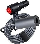 for Starlink Mini Power Cable 3M/10FT to Cigarette Lighter to DC Cord, 18AWG Waterproof DC Power Adapter, 12V-24V Car Charger Accessories for Starlink Mini