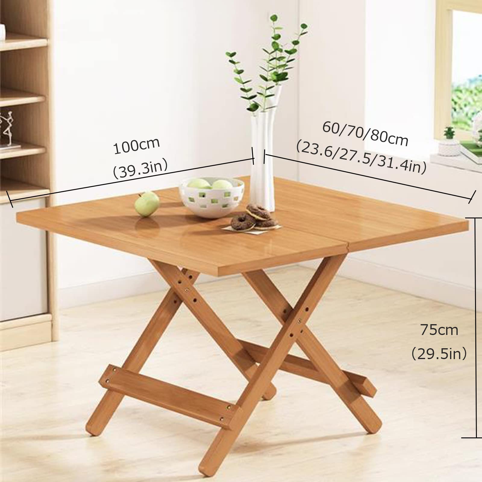 campingtisch 100 x 80 LOERSS Klapptisch aus Massivholz, tragbar, für Esszimmer, Partys, Karten, Picknick, Camping (Größe: x 75 cm) Garten Farbe:2. WAHL - rot 0.8 Extralite Post UL2 Seatpost handcrafted_tool