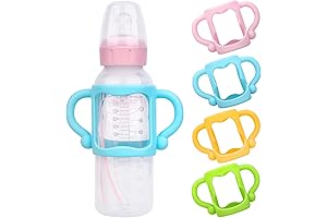 bokee baby bottle holder, 4Pack Bottle Handles for Dr Brown Narrow Baby...