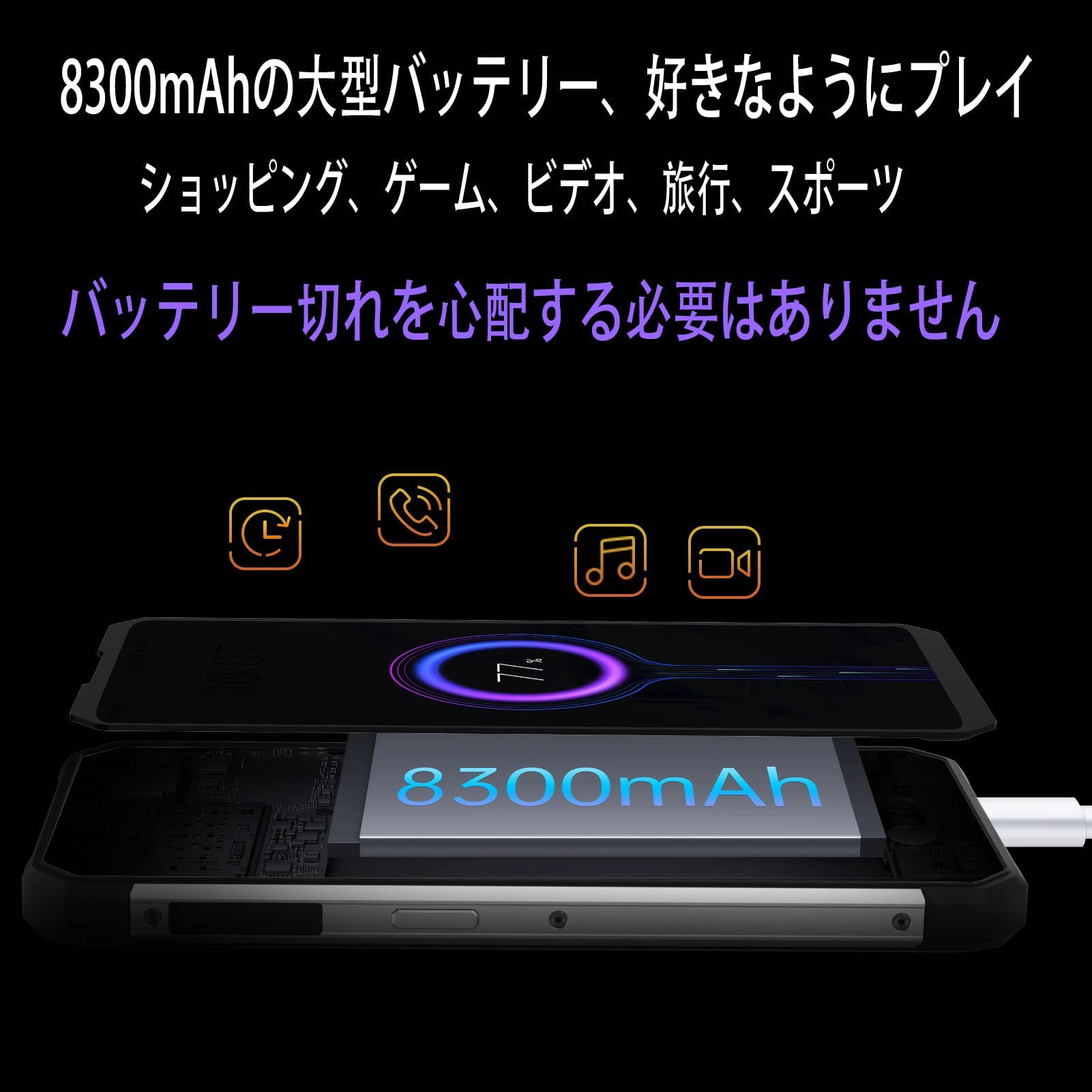 Amazon | OUKITEL WP17 SIMフリー スマホ 本体 防水防塵耐衝撃 Android 