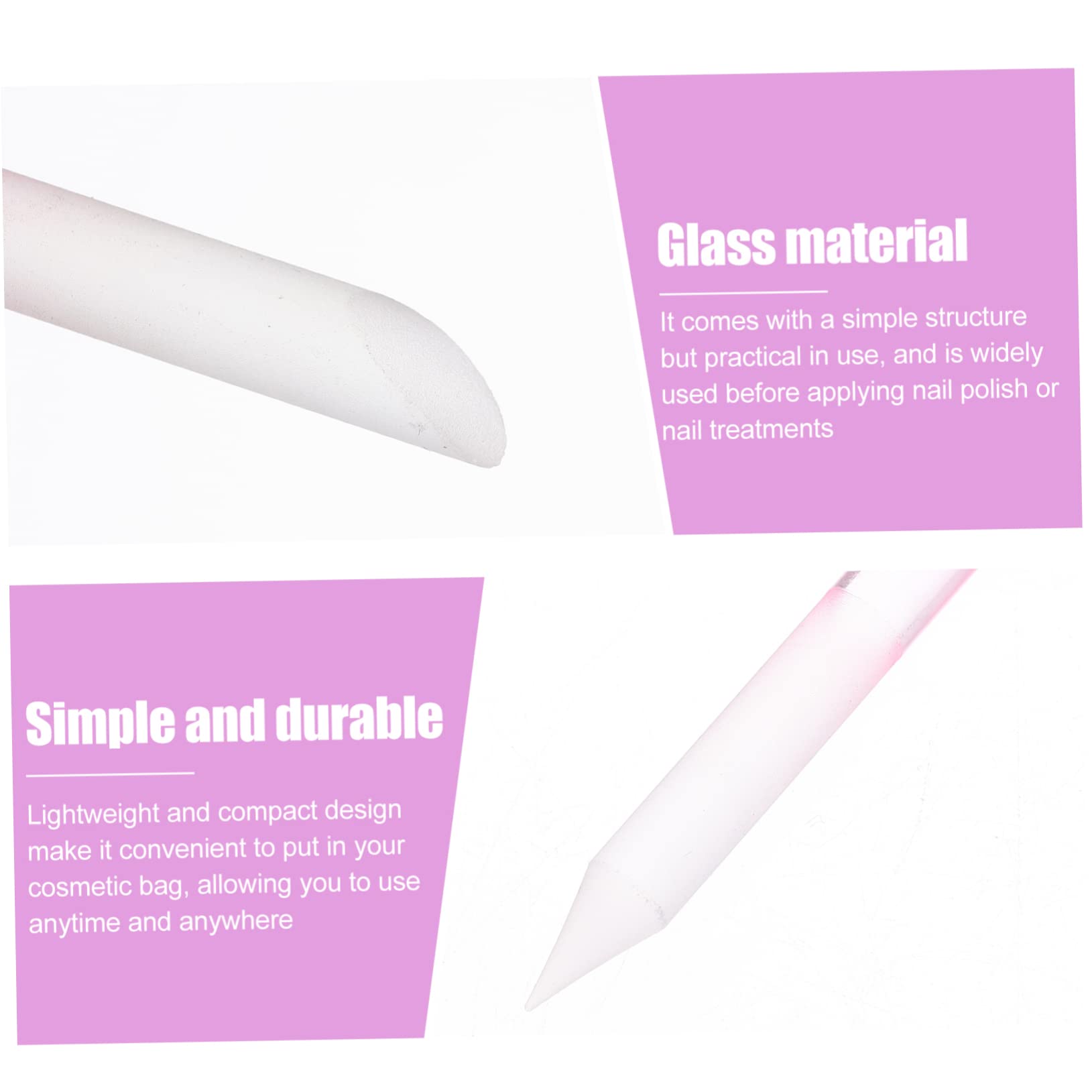 Healvian 12stücke Teiliges Glas-nagelfeilen Mit Polierender Oberfläche Für Maniküre Und Pediküre Für Natürliche Nägel Handlich Und Leicht Transparent