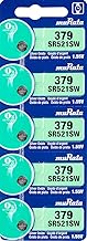 ムラタ（MURATA) SR521SW （379）酸化銀電池 1シート（5個入）