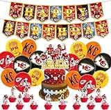 Party Decoration, Birthday Banner Cake Topper Party Latex Balloons