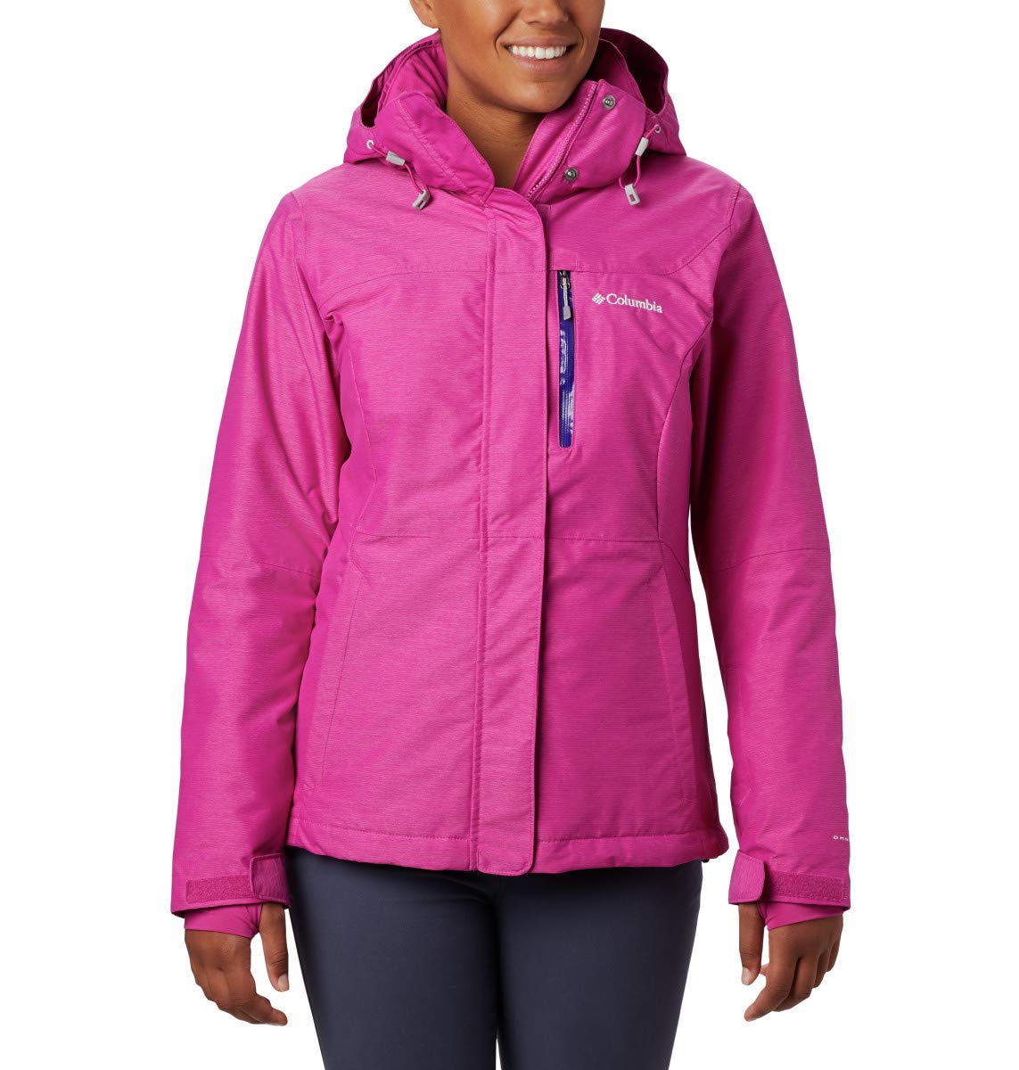 columbia women's alpine action omni heat