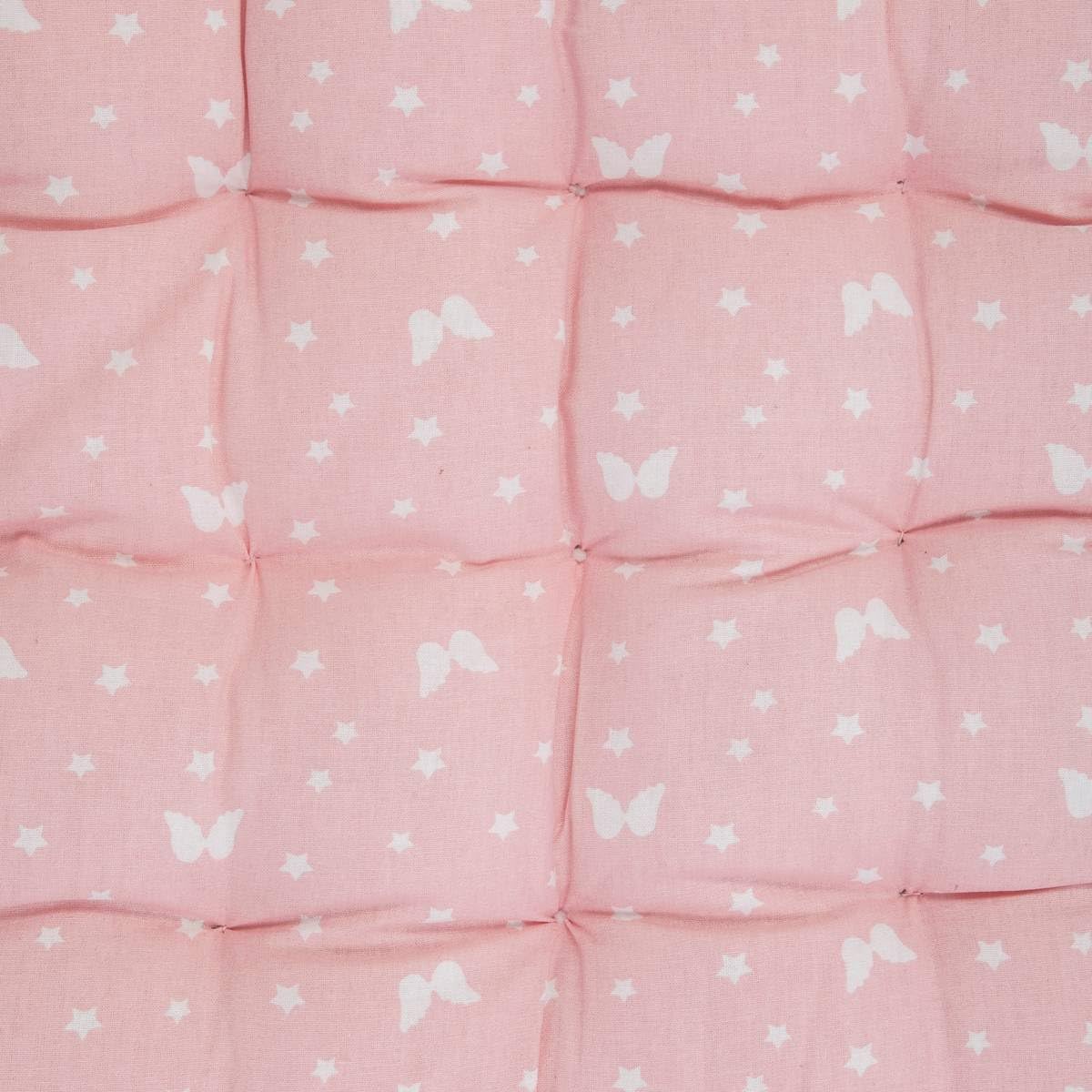 Atmosphera Bodenkissen Matratze - 60x120cm, Baumwolle, 6cm Dick, Blau