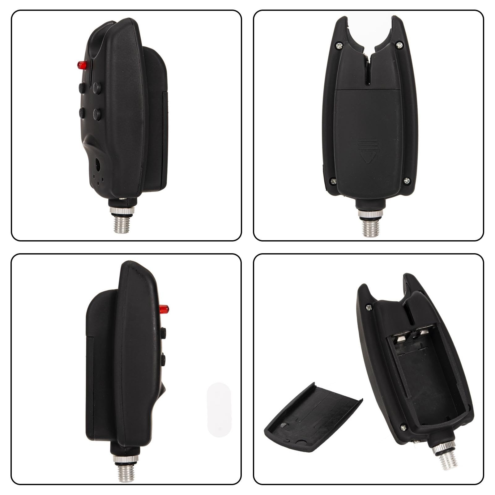 Allarme Morso Pesca 4 Pezzi - LED E Vibrazione, Per Pesca Notturna E Carp Fishing - Foto 10