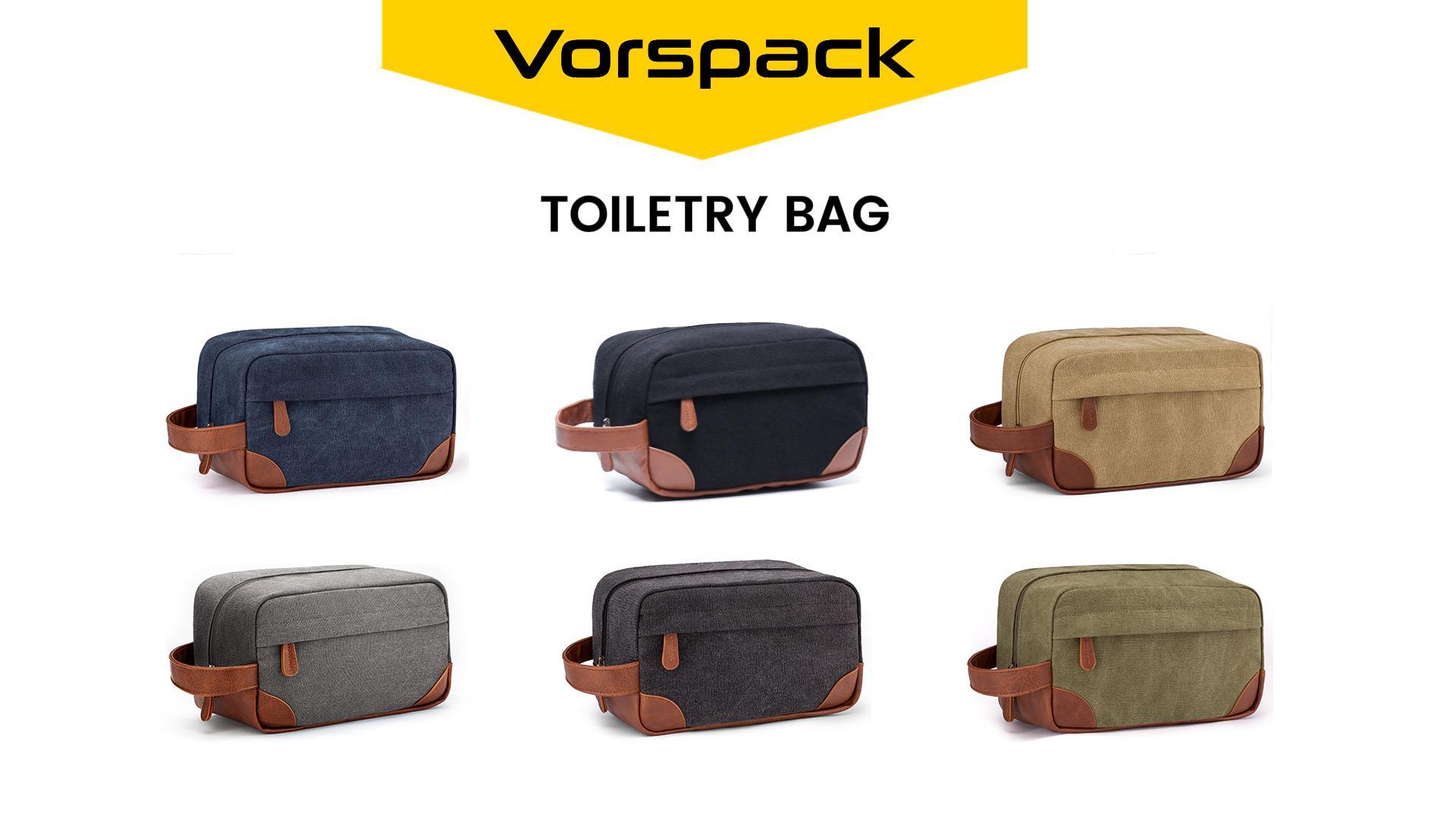 designer travel toiletry bag Vorspack Canvas for Men, Medium, Black color-blue-crest-steel-blue Model:SRG10000SW or anywhere your travels Shimano Saltwater Reels –