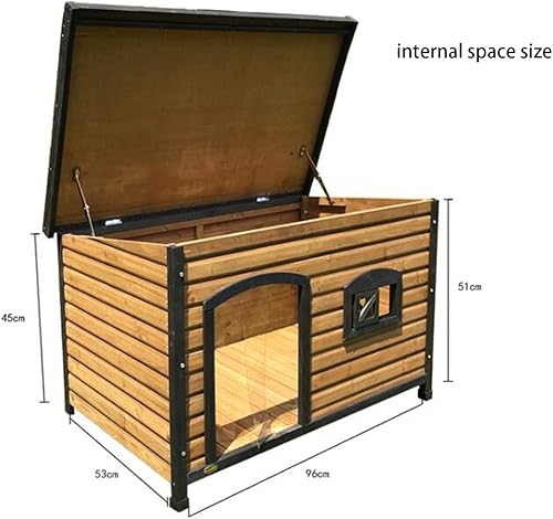 Miniatura 10 de Jaula grande para gatos para mascotas, casa para perros al aire libre, casa para perros pequeños, casa de arena para conejos, casa para gatos, casa