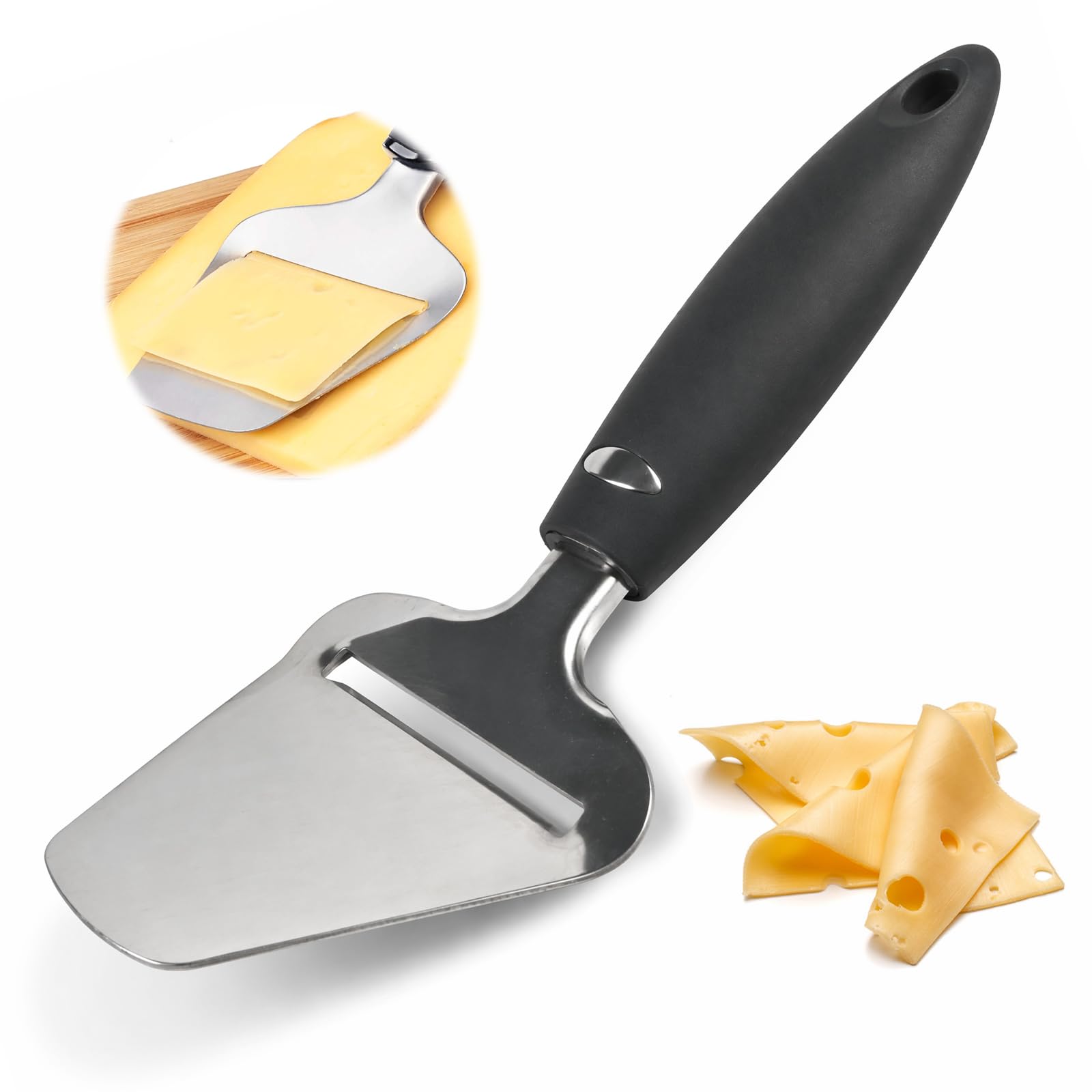 Rovelin Stainless Steel Cheese Slicer for Hard and Soft Block Cheese