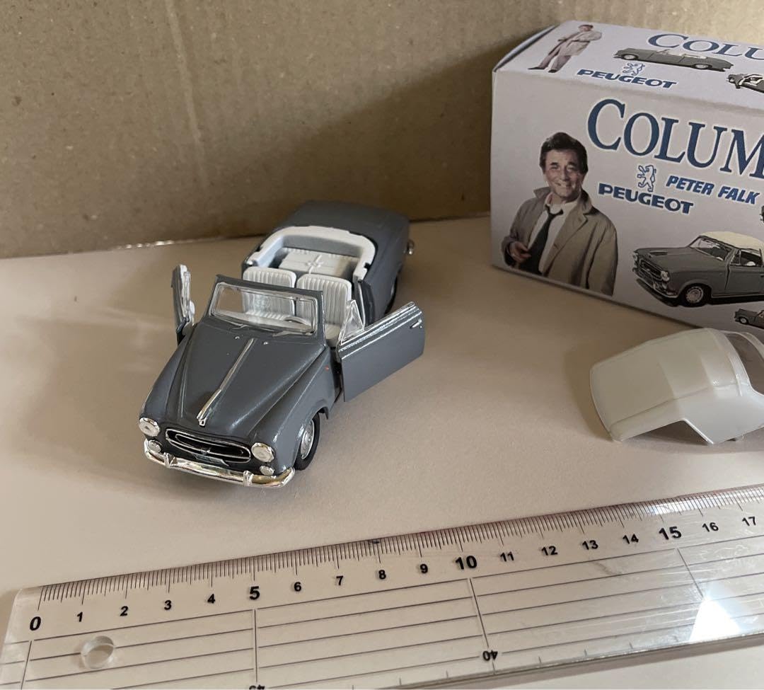Amazon.co.jp: 刑事コロンボ プジョー403コンバーチブル ミニカー 