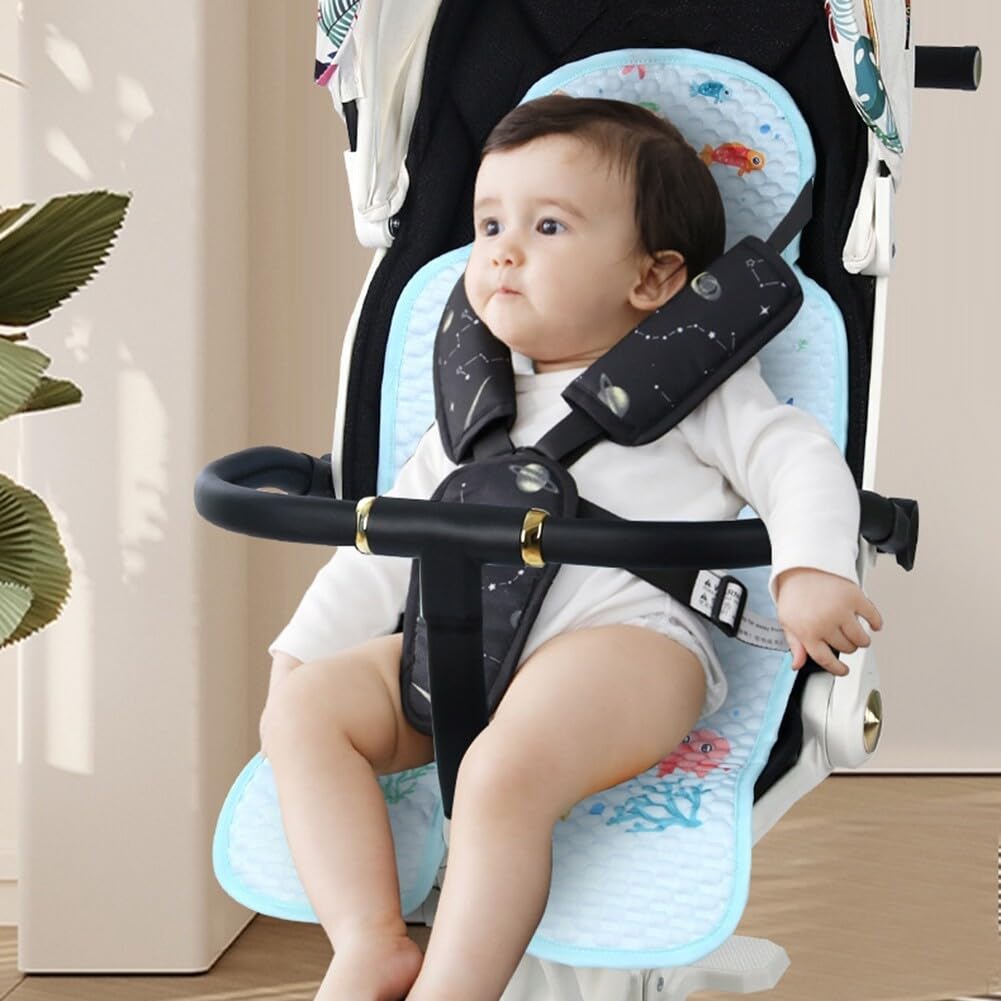 Kinderwagen Khlmatte,Atmungsaktive Sommer Sitzeinlage,Baby Sitzauflage  Sommer, Sitzauflage Kinderwagen Sommer, gegen Schwitzen und Schtzt den  Sitzbezug vor Flecken fr Buggy, Kindersitz, Babyschale : Amazon.de: Baby
