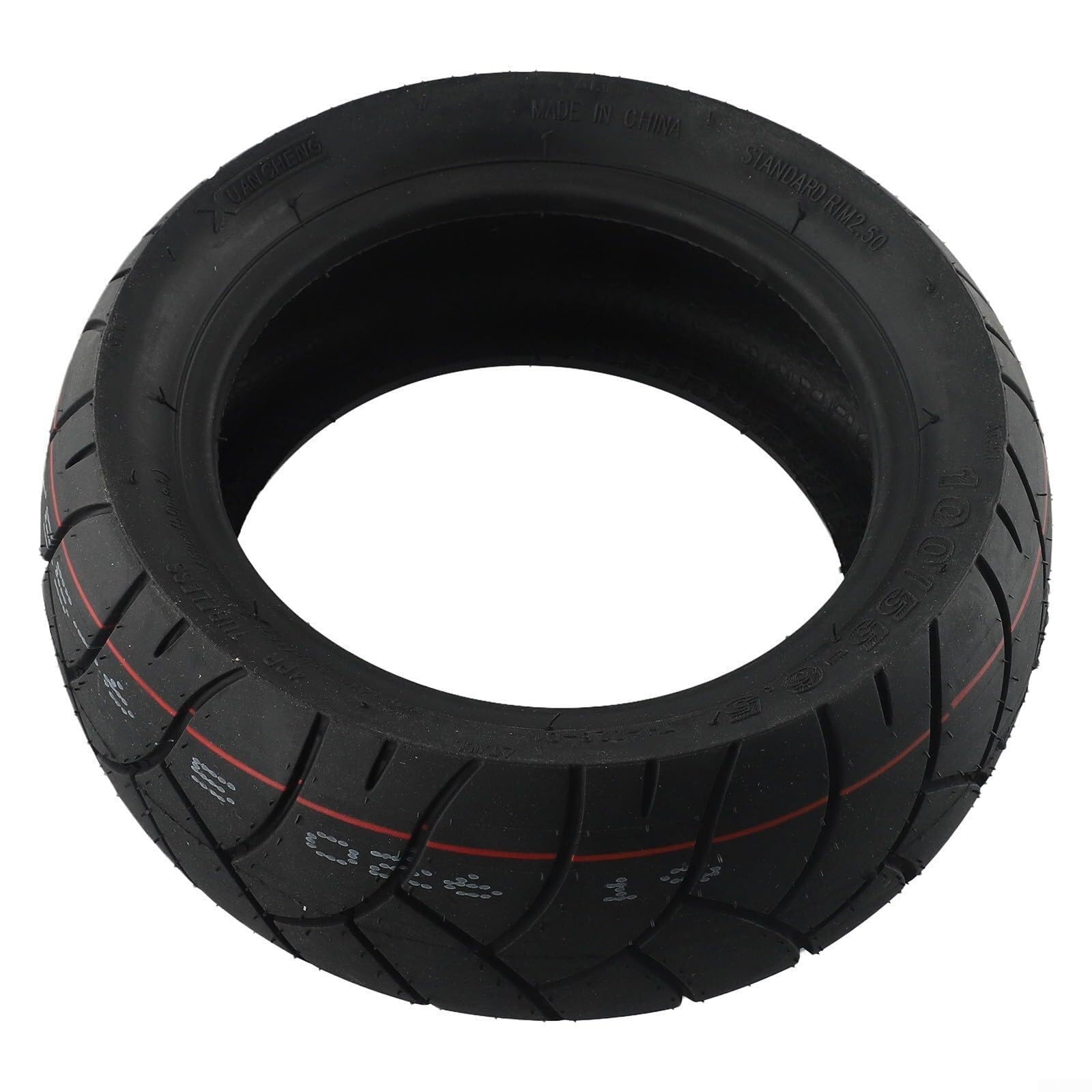 100/55-6,5 Gummirad, 90/65-6,5 Ersatz, 11 Zoll Scooter Zubehör Tubeless Reifen, for Elektro-Scooter