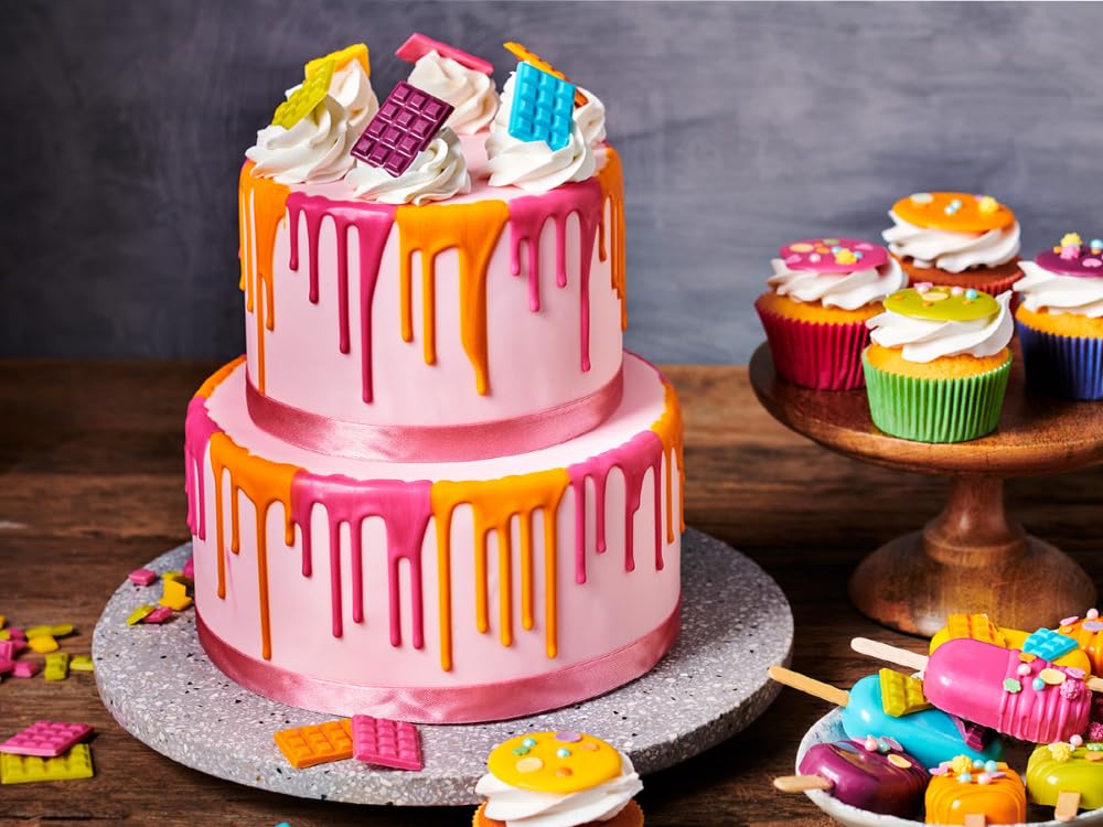 FunCakes Sabour Choco con Leche Deco Melts 250 g para caramelos piruletas tartas