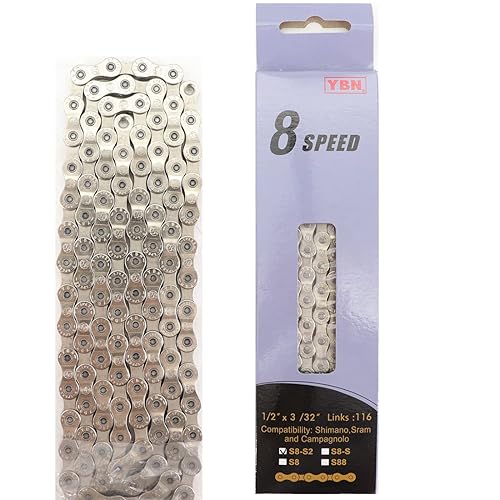 Miniatura 5 de DJC - Cadena de bicicleta de 11 velocidades para bicicleta de carretera, montaña MTB con enlace rápido YBN SLA para sistema Shimano Sram y KMC 12 x