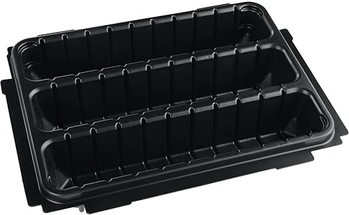 Miniatura 6 de Makita 197210-9 Funda de enclavamiento, pequeña4-38 "x 15-12" x 11-58" y P-83696 MAKPAC Caja de enclavamiento Bandeja de inserción de 3 filas con 6