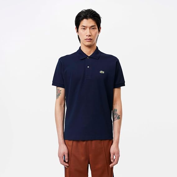 Lacoste Mens Classic Short Sleeve Polo Shirt Lifestyle