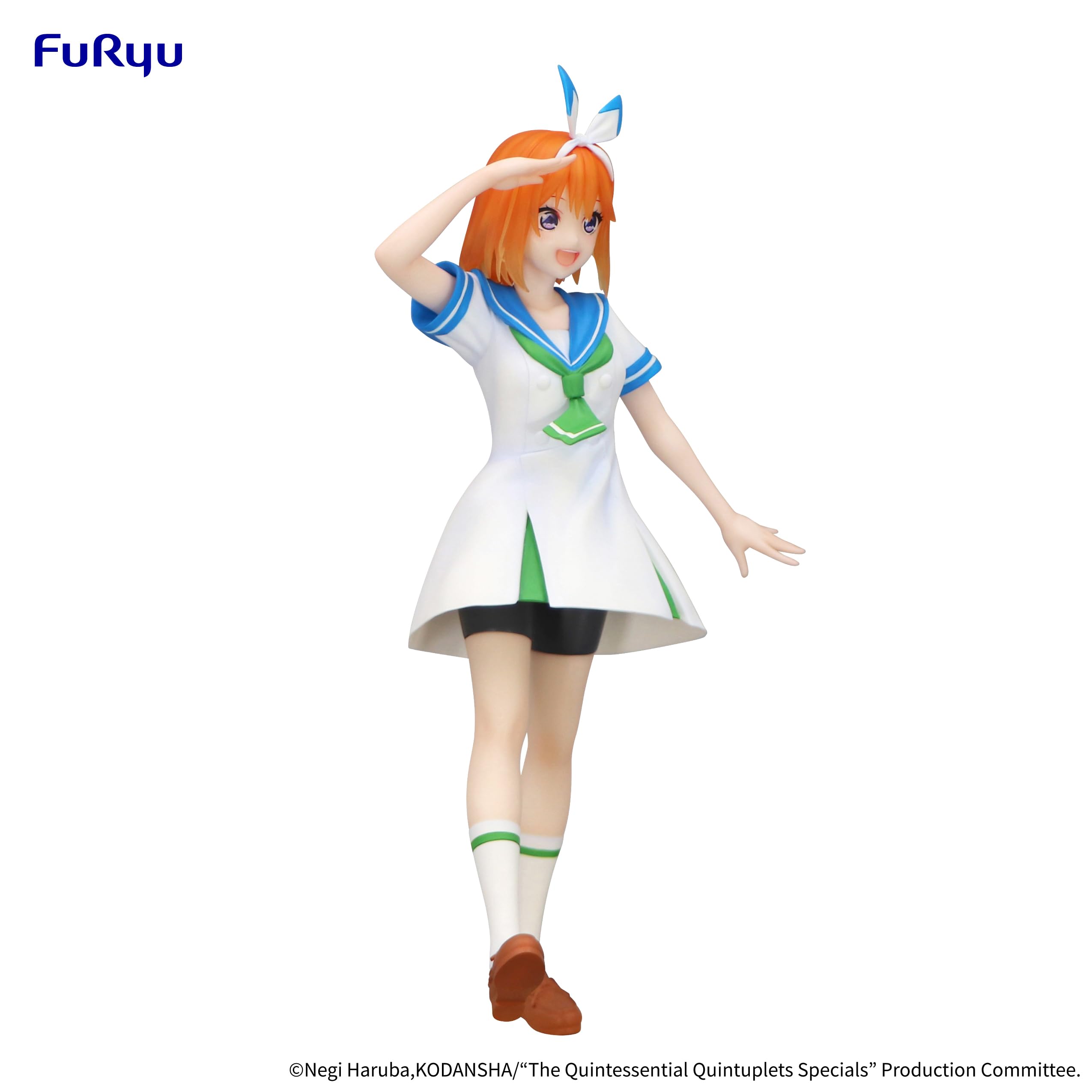 Furyu - The Quintessential Quintuplets Trio-Try-iT PVC Statue Nakano Yotsuba Marine Look Ver. 21 cm