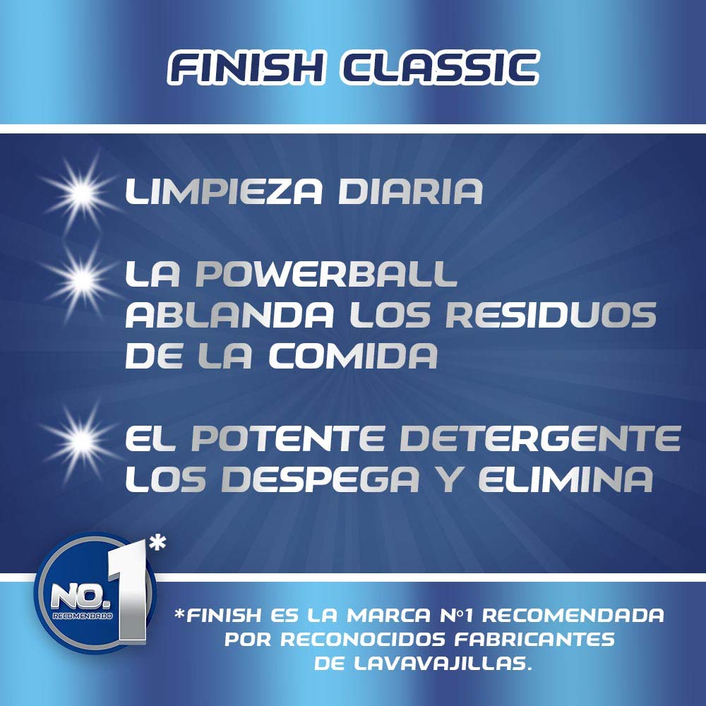 Finish Classic Pastiglie per Lavastoviglie
