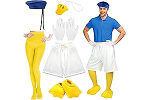 6-Piece Halloween Duck Costume Extravaganza