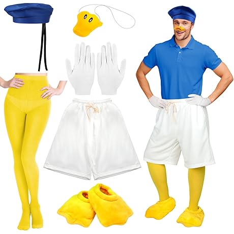 6-Piece Halloween Duck Costume Extravaganza