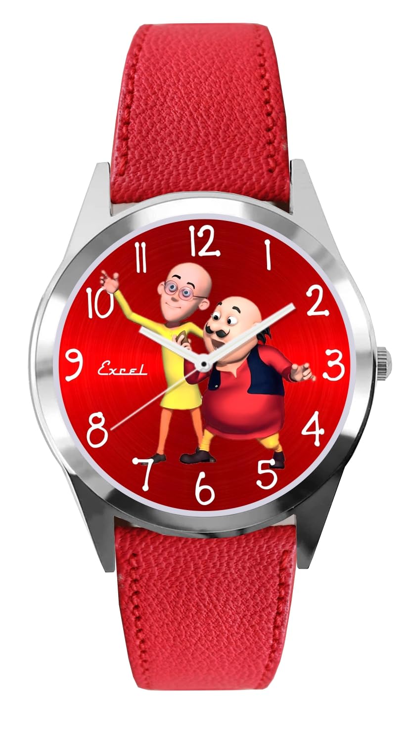 Kids Motu RED Strap Watch for Boys & Girls (B0BJ2HRDB7) Amazon Price History, Amazon Price Tracker
