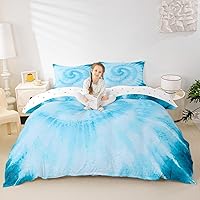 Vista 30 de Juego de funda de edredón de lobo blanco, lobos y parejas, juegos de ropa de cama de animales de safari para niños, niñas, familia de lobos, vida