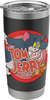 Tom and Jerry Cat & Mouse Stainless Steel Insulated Tumbler