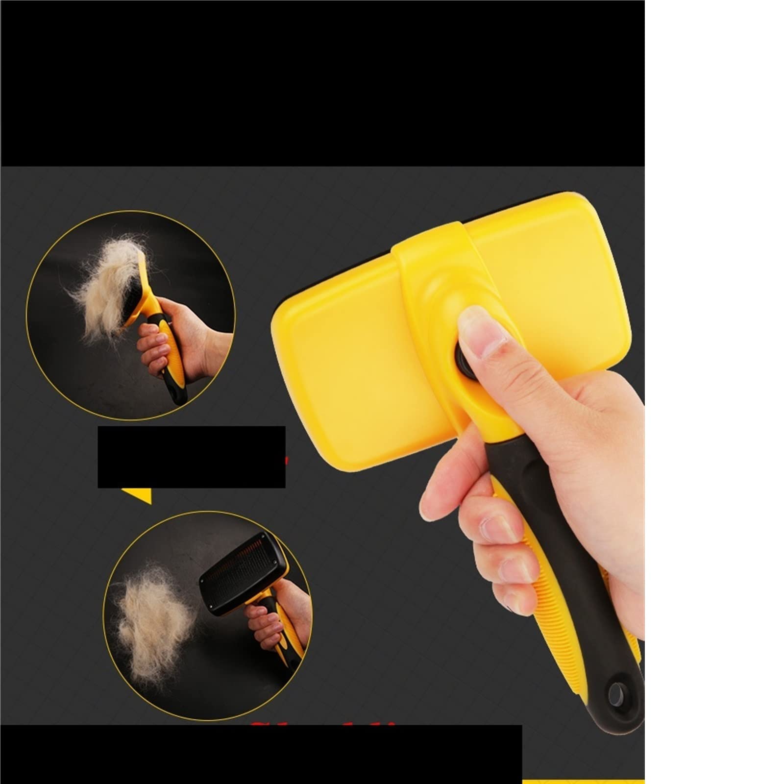 DieffematicSZ Grzebień Comb Hair Removal Brush