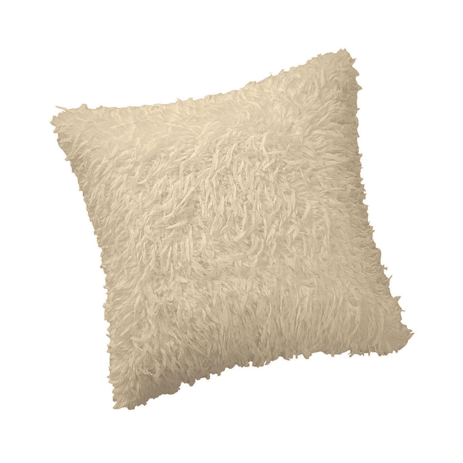 Xinsheinelry Plush Pillow Cover Machine Washable Soft Cushion Cover for Bedroom Sofa Decoration Decorative Pillow