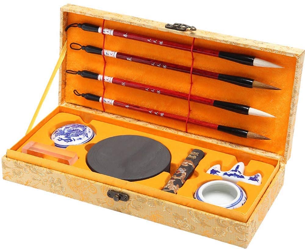 Pennello for calligrafia cinese, I quattro tesori dello studio Pennelli for calligrafia Penne for calligrafia Pennello for calligrafia cinese, I quattro tesori dello studio, Set di penne for studenti