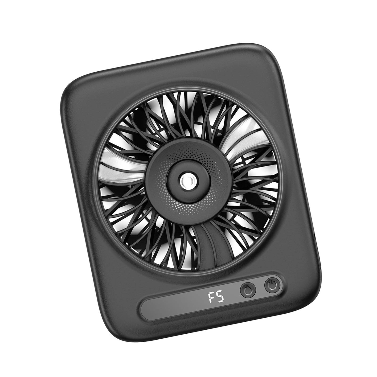 Jazuaiao Battery Powered Tabletop Humidifying Unit with Large Capacity and Lightweight Design Desktop Misting Fan