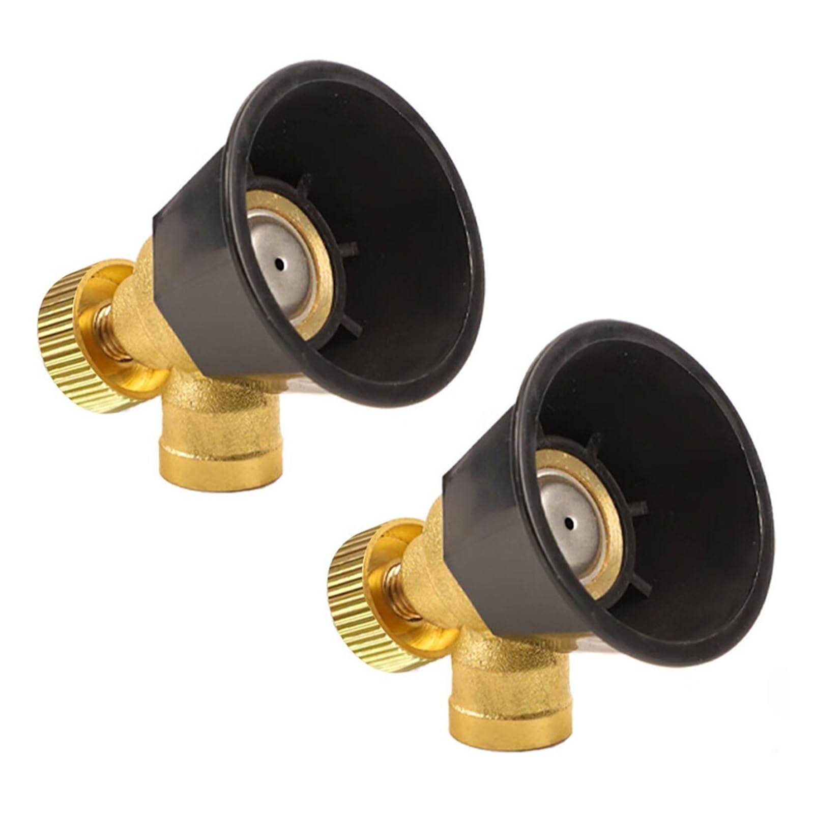 WBTAJZHY High Sprayer Nozzle Adjustable Atomization Spray Head 2Pcs for Garden Cooling Humidification