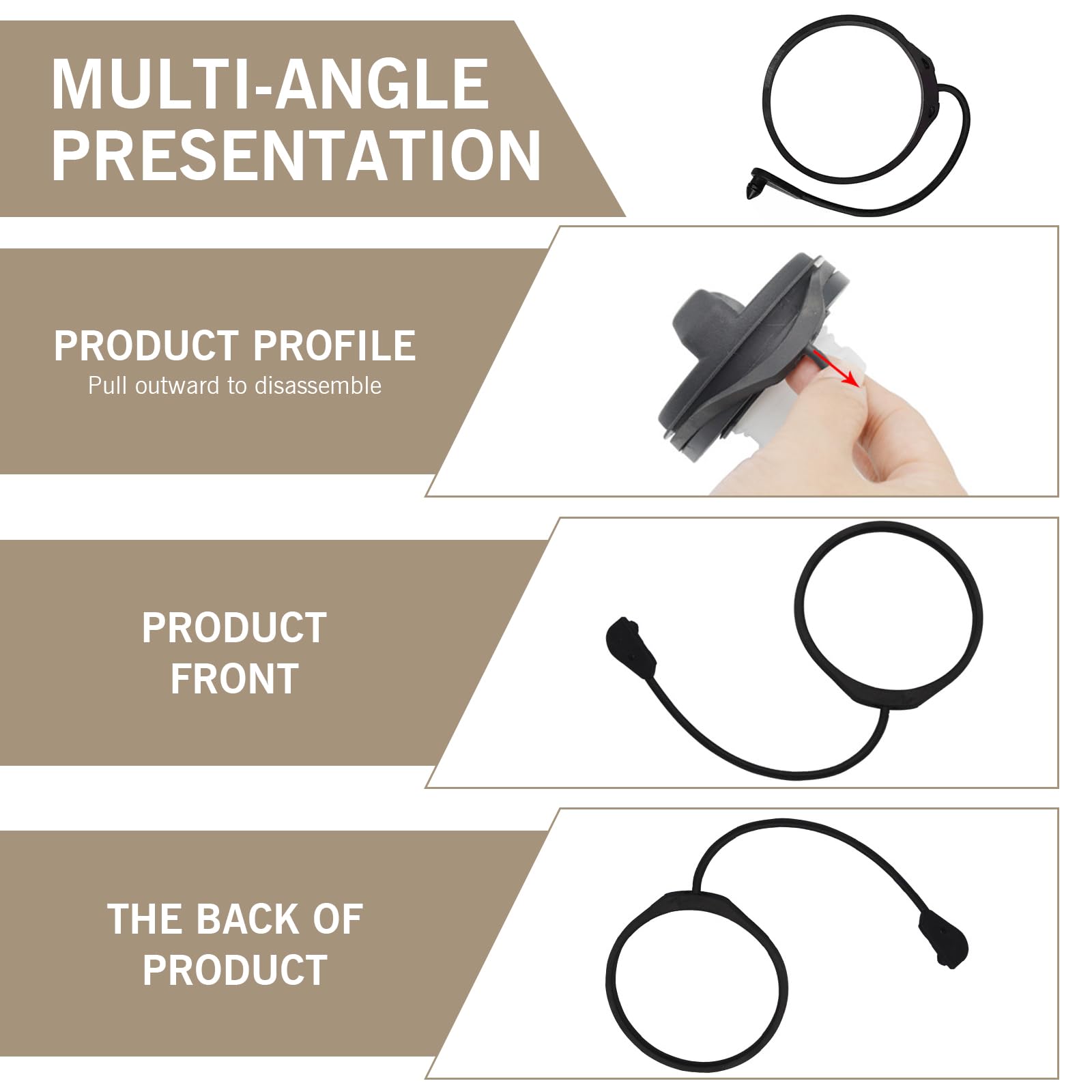 Replacement Fuel Filler Cap Tether Strap For Land Rover Discovery